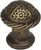 Millennium small knob with rope border 328-3