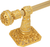 Juliane Grace 16'' cc towel bar with 350 Swarovski Clear Crystals with 5/8'' reeded center 4050R-8C