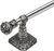 Juliane Grace 36'' cc towel bar with 350 Swarovski Clear & Aurore Boreale Crystals with 5/8'' smooth center 4053-9CAB