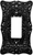 Acanthus Carpe Diem 5003-2 Jet single rocker/GFI switchplate 5003-2