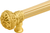 Juliane Grace 22'' cc with 5/8'' reeded center long pull large finial in Gilded Mercury. 5604R-8