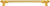 Bienvenue 22'' cc w/ 5/8'' smooth center long pull 5644-8