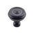 Brixton Button Knob 1 1/4 Inch in Flat Black TK882BLK