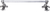 Charlemagne 36'' o.c towel Bar with 5/8'' smooth center 568-11