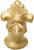 Charlemagne classic large knob in Soft Gold. 582-27