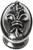 Charlemagne oval knob in Chalice. 588-9