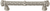 Crowning Glory Queen Elizabeth Carpe Diem 6330-11CAB Satin Queen Elizabeth 5'' cc pull w/ Swarovski Crystals 6330-11CAB