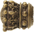Crowning Glory King Henry Carpe Diem 6705-3 Antique Brass King Henry large round knob 6705-3