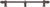 Acanthus 18'' cc with 1/2'' round smooth bar Romanesque style with center brace 783S-22