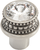 Caché medium round knob with an 18mm Swarovski Clear Crystals 860-11C