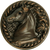 Americana horse in rope knob left in finish Oil Rubbed Bronze 8028-22