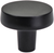 Transitional Advantage Four Matte Black Knob 0047-1055-P