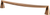 Domestic Bliss 224mm CC Brushed Copper Pull 2424-10BC-P