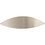 Nouveau Eyebrow Cup Pull 2 1/2'' cc M414 Brushed Satin Nickel