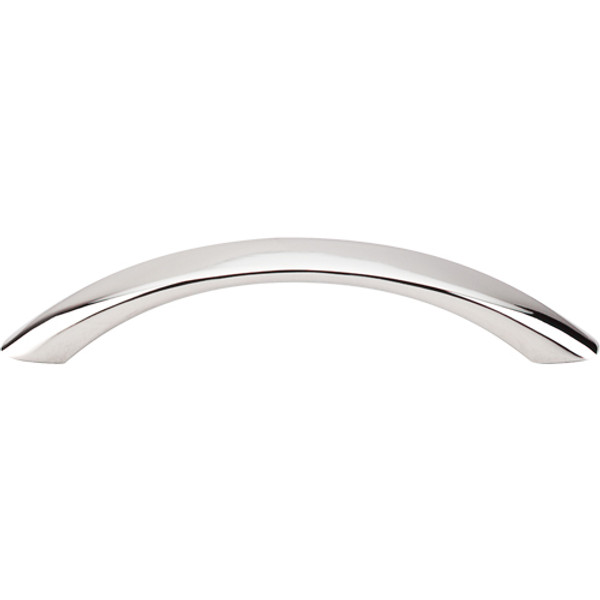 Asbury Bow Pull 3 3/4'' cc M1330  in Polished Nickel