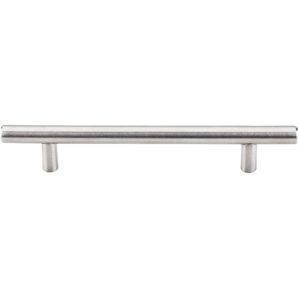 Stainless Hollow Bar Pull 5 1/16'' cc H3  in Brushed Stainless Steel
