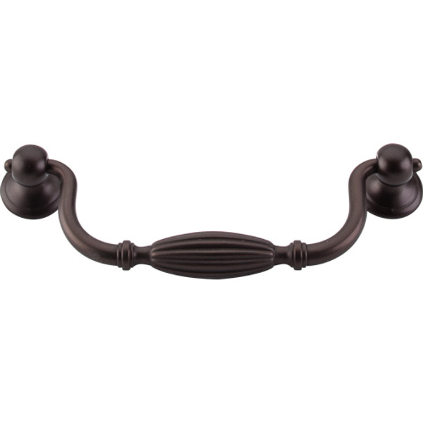 Tuscany Small Drop Pull 5 1/16'' cc M1336  in Oil Rubbed Bronze