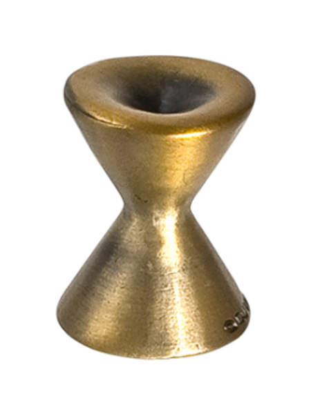 Forged 2 Small Round Knob 5/8'' C-FC29  in Antique Brass