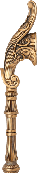 Cambridge Appliance Pull 8484 in Museum Gold Plate Cambridge Appliance Pull 8484 in Museum Gold Plate