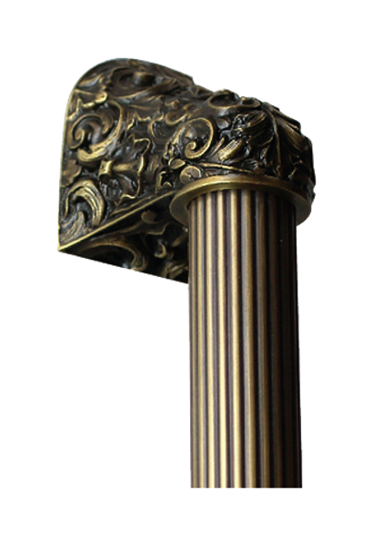 Acanthus  NHO-500-14F  in Antique Brass