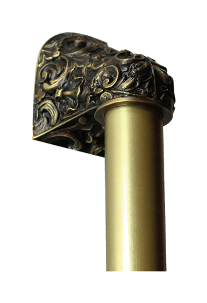 Acanthus  NHO-500-16PL  in Antique Brass