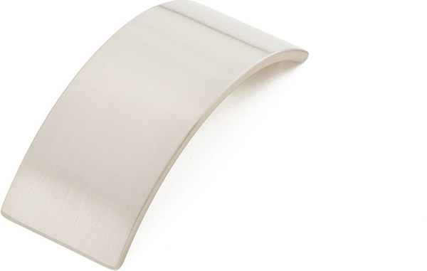 Contemporary Armadio Pull, Arched, 64 mm 362 in Satin Nickel