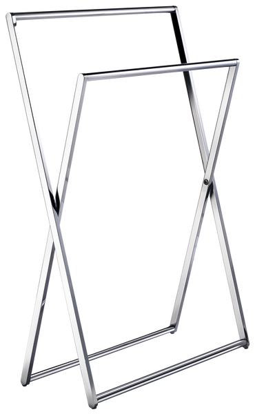 Outline Freestanding Towel Rail In Polished Chrome FK309  in Polished Chrome