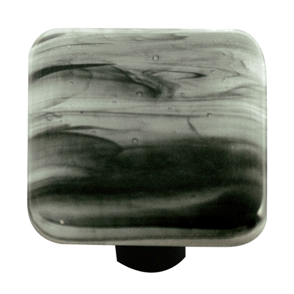 Swirl Collection Black and White Knob