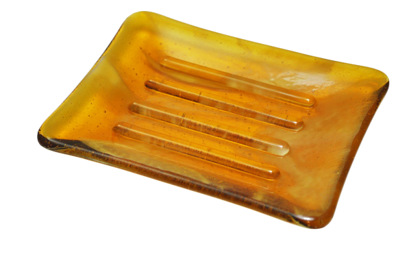 Swirl Collection Amber Soap Dish