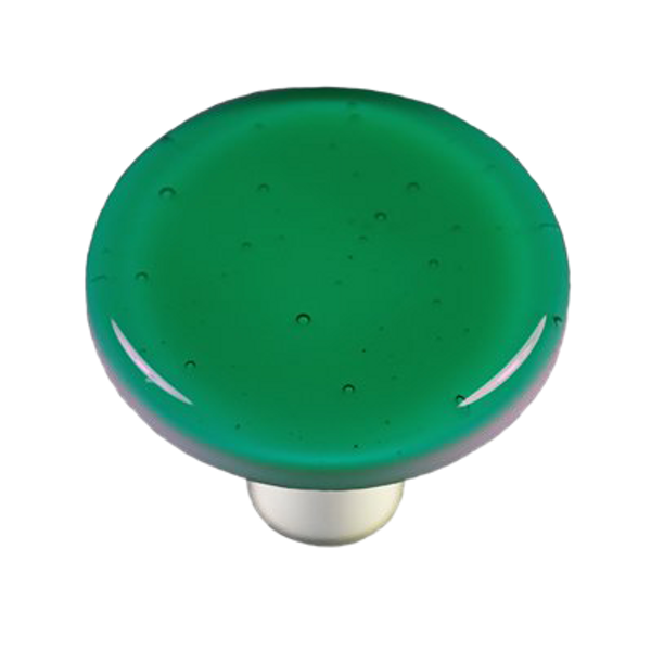 Emerald Green Round Knob