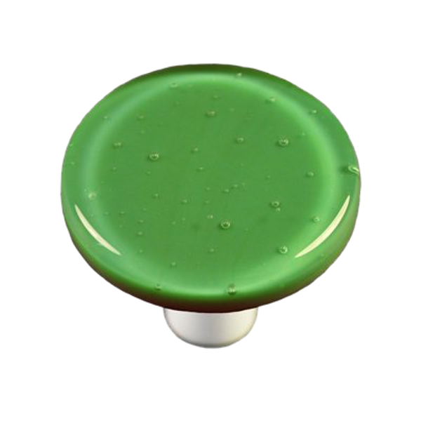 Dark Forest Green Round Knob