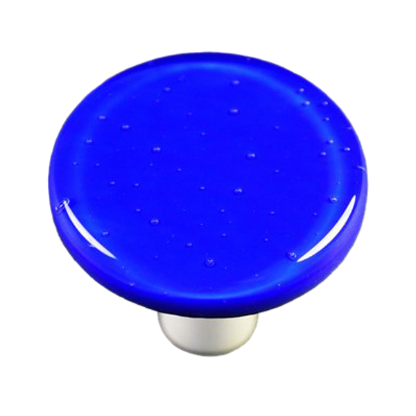 Deep Cobalt Blue Round Knob