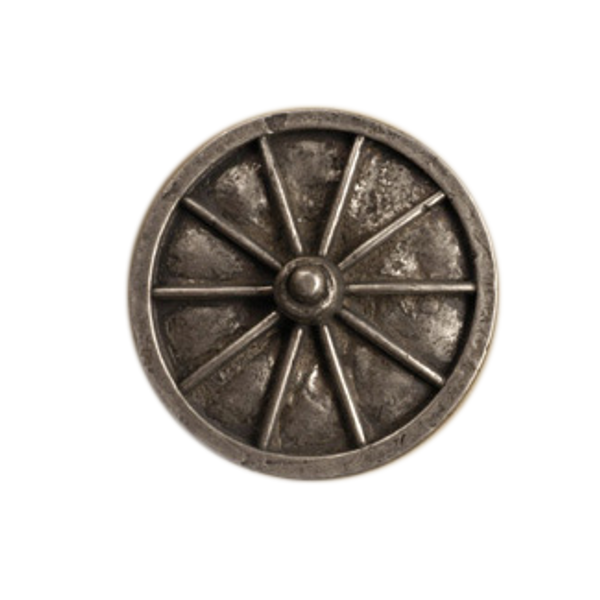 Wagon Wheel-Med Knob