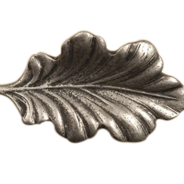 Fancy Oak Leaf-Lg Knob