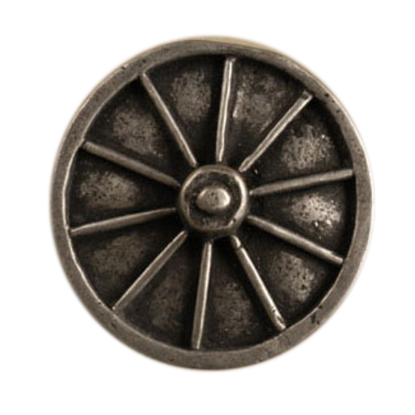 Wagon Wheel-Lg Knob