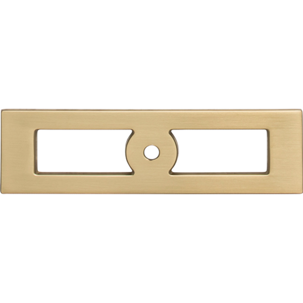 Lynwood Hollin Knob Backplate  TK922HB in Honey Bronze