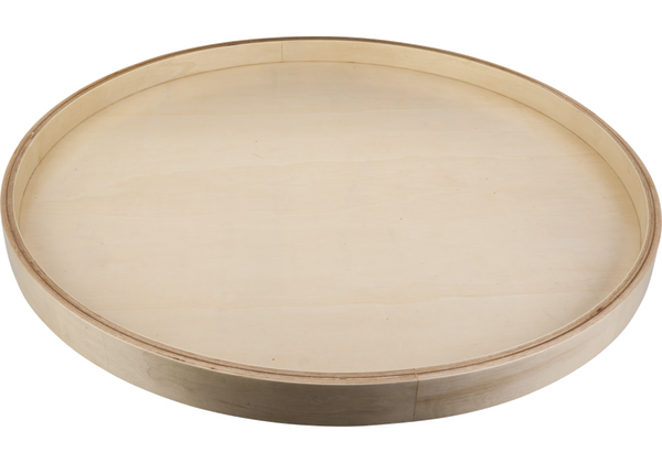 18'' Round Banded Lazy Susan with Swivel Preinstalled  BLSR18-S  in