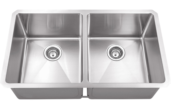 16 Gauge Fabricated Kitchen Sink  HMS250  in Stainless Steel
