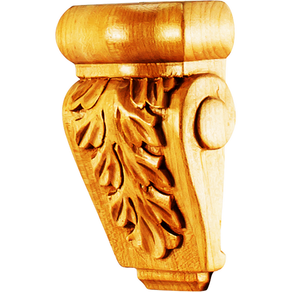 Acanthus Small Corbel CORP-1 in Cherry