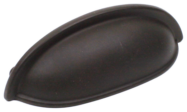 Yukon 3 in. Oil Rubbed Bronze Cup Pull 19353-10B in Oil Rubbed Bronze