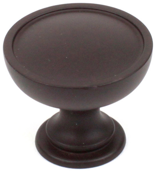 Caledonia 1-3/8 in. Oil Rubbed Bronze Knob 29427-OB in Oil Rubbed Bronze