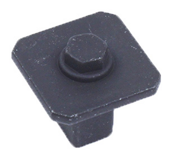 Raw Authentic 11/16'' (27mm) Square Knob