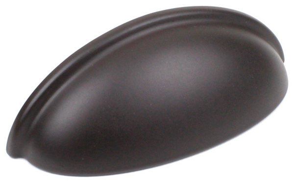 Builder's Choice 3'' c.c. Cup Pull Oil Rubbed Bronze 03652-OB in Oil Rubbed Bronze