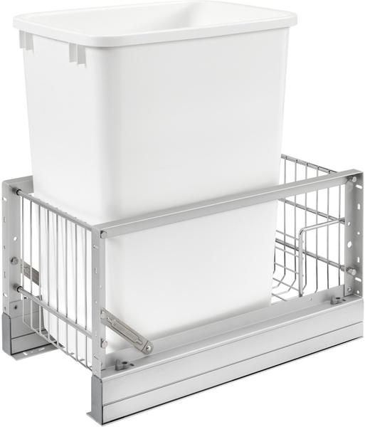 Rev-A-Shelf 35 Qrt Pull-Out Waste Container, 18 in Depth 5349-15DM18