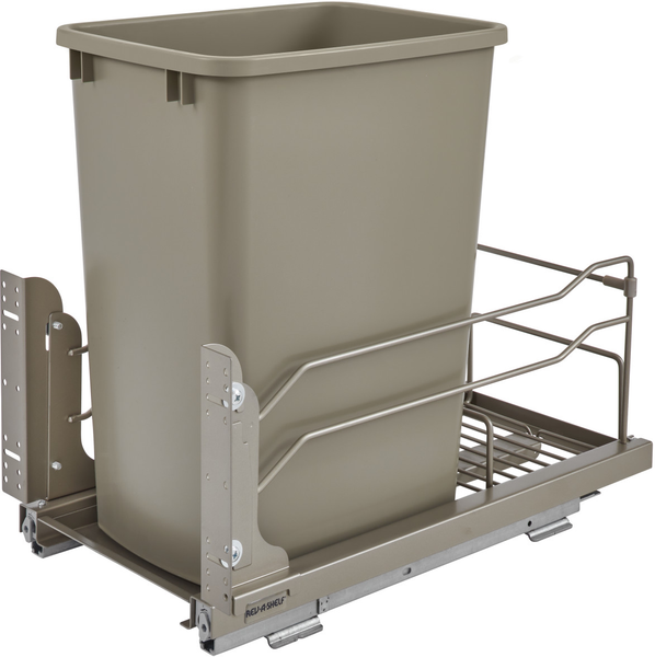 Rev-A-Shelf 35 Qrt Pull-Out Waste Container Soft-Close 53WC-1535SCDM