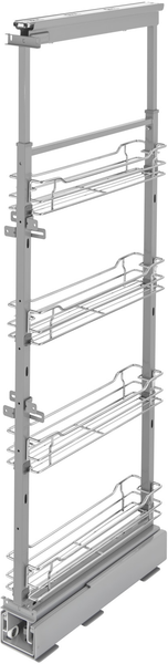 Rev-A-Shelf 4-1/8 in Basket Pantry Pullout Soft Close 5750-CR-1
