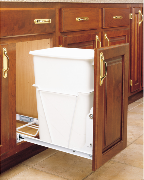 Rev-A-Shelf 35 Qrt Pull-Out Waste Container RV-12PBS