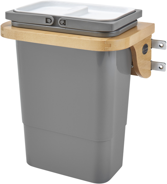 Rev-A-Shelf Vanity Door mount 8 Qrt. Waste Container 4SOWC-8-1