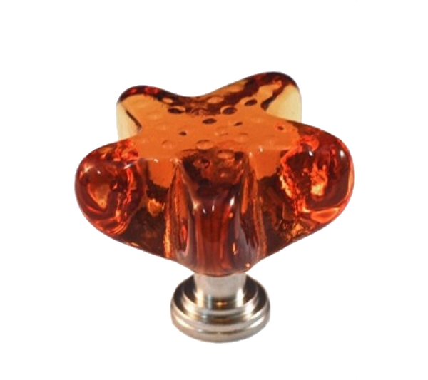 ArtX Starfish Amber Knob