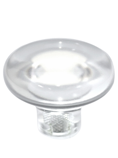 Ice Clear Mushroom Knob